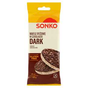 WAFLE RYZOWE SONKO CZEKOL DARK 65g/28 [2023-05-04 03:49:02]