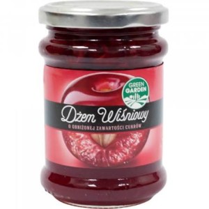 DZEM GREEN GARDEN WIŚNIOWY NOWA REC NISKSŁ 280G/8