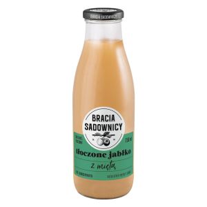 SOK BRACIA SADOW.750ML/6 szkło JABŁKO-MIĘTA