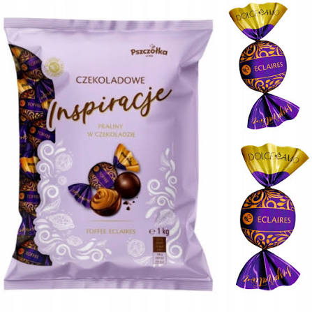 CUKIERKI PSZCZOLKA INSPIRACJA TOFFEE ECLAIRES 1KG. [2026-09-16 07:35:42]