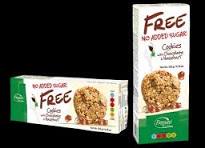 CIASTECZKA FREE Z CZEK.ORZECH 135G BEZ D/CUKRU