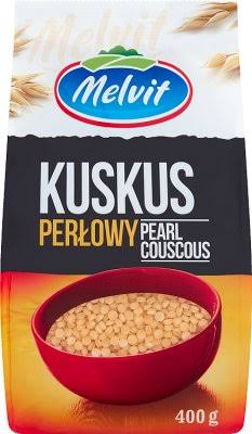 KASZA KUSKUS PERŁOWA MELVIT 400G/12 [2026-10-13 05:36:01]