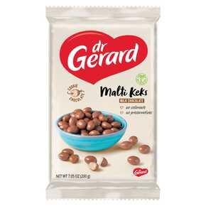 DR GERARD MALTIKEKS MILK CHOCO 200g/12
