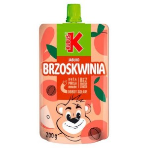 KUBUS MUS 200G/10 !! JABŁKO-BRZOSKIWNIA