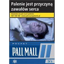 PAPIEROSY PALL MALL 24szt BLUE 27,99/10