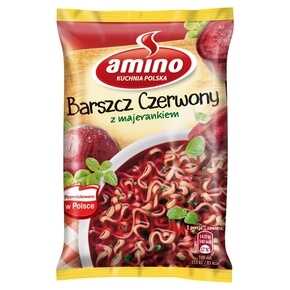 AMINO.NUDLE BARSZCZ CZERWONY 66G/22