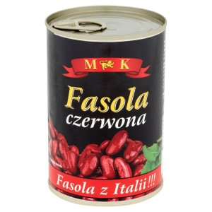 FASOLA KONS MK  CZERWONA 400G/12