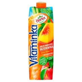 HORTEX SOK VITAMINKA 1L/6 MAR-JAB-BRZO
