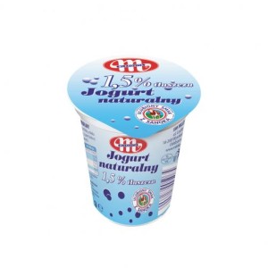 JOGURT NATURALNY 150G/20 1,5% MLEKOVITA