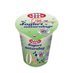 JOGURT NATURALNY 400G/12 0% MLEKOVITA