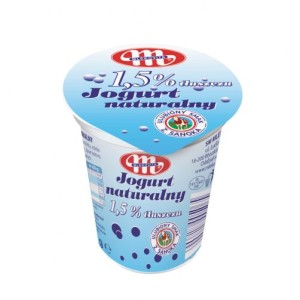 JOGURT NATURALNY 400G/12 1,5% MLEKOVITA