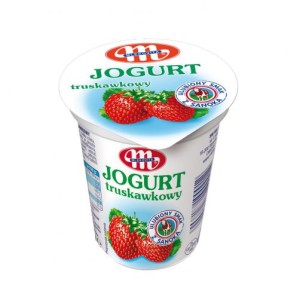 JOGURT OWOCOWY 400G/12 TRUSKAWKA