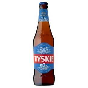 KP-PIWO TYSKIE 0% ALK.500ML/20 KP BUT ZW