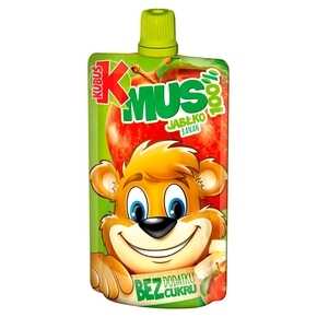 KUBUS MUS 100% JABŁKO-BANAN 100G/12 SASZ