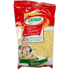 MAKARON BABUNI  250G/30 RYŻ DROBNY EKMAK