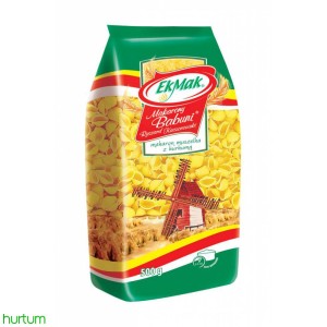 MAKARON BABUNI MUSZELKA 500G/20 EKOMAK