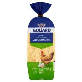 MAKARON GOLIARD NITKA Z JAJ KURY ZIELONON 250G/28 [2021-12-08 06:37:29]