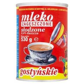 MLEKO GOSTYN ZAGESZCZ SLODZ 530G/12 PUSZKA