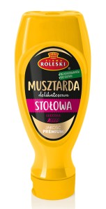 MUSZTARDA ROLESKI STOLOWA 425ML/15 BUT