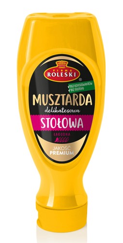 MUSZTARDA ROLESKI STOLOWA 425ML/15 BUT [2021-03-08 10:28:10]