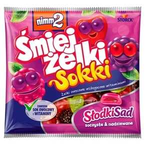 NIMM2 SMIEJZELKI SOKKI SŁODKI  SAD 90G/28
