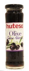 OLIWKI HUTESA 140G/12 CZARNE SLOIK