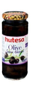 OLIWKI HUTESA 350G/140G/12 CZARNE SLOIK