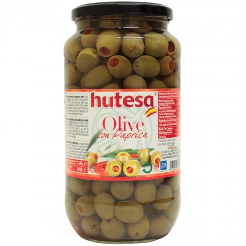 OLIWKI HUTESA 900G/6 ZIELONE NADZ.PAPRYKĄ [2021-03-09 10:14:00]