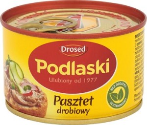 PASZTET PODLASKI DROB.155G/12 PUSZKA