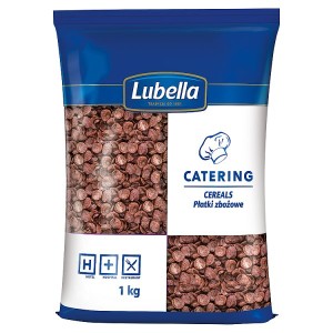 PLATKI  LUBELLA 1KG/5 MUSZELKI CZEKOL