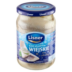 RYB-LISNER FILET SLEDZ SŁOIK W OLEJ WIE.600G/6