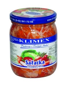 SALATKA KLIMEX OBIADOWA 460G/8