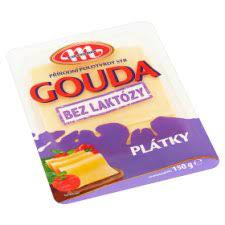 SER PLASTRY  BEZ LAKTOZY GOUDA 150g/12 MLEKOVITA