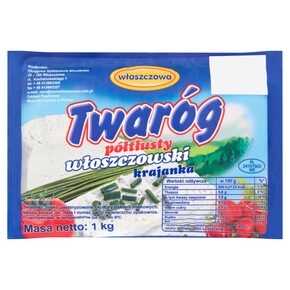 SER TWAROG WLOSZCZOWA 1KG/8 POLTL.