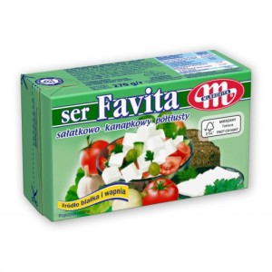 SEREK FAVITA ZIELONA 16% 270G/6 MLEKOVITA