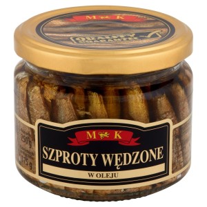 SZPROT WEDZ.SŁOIK MK W OLEJU 250G/12