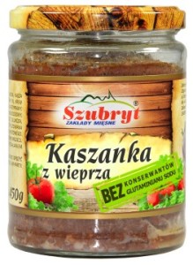 SZUBRYT KASZANKA WIEPRZOWA 450G/6