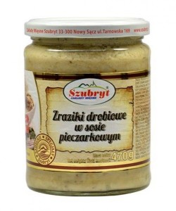 SZUBRYT ZRAZIKI DROB.W SOSIE PIECZAR.470G/6