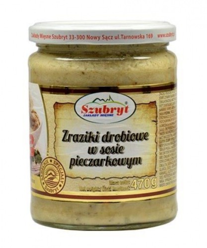 SZUBRYT ZRAZIKI DROB.W SOSIE PIECZAR.470G/6 [2021-03-08 01:13:48]