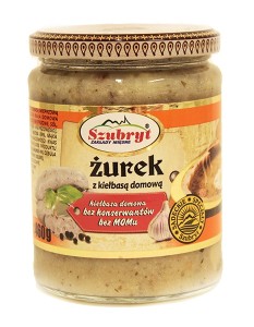 SZUBRYT ZUPA ZUREK Z KIELBASA SLOIK 460G/6