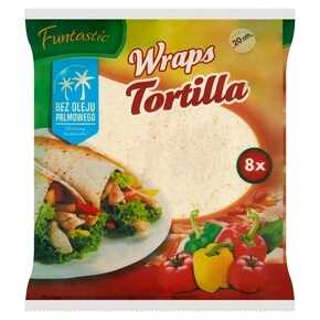 TORTILLA FUNTASTIC 296G (8szt) MAŁE DEVELEY