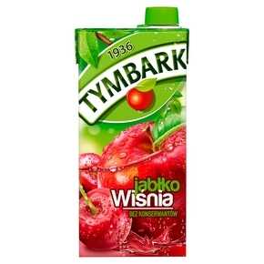 TYMBARK NAPOJ 1L/12 WISNIA-JABL KRT