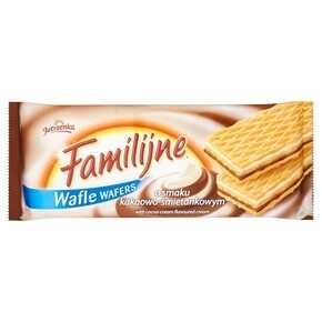 WAFLE FAMILIJNE 180G/24 KAKAO SMIETANA