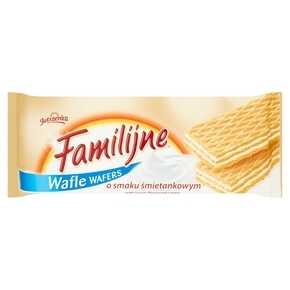 WAFLE FAMILIJNE 180G/24 SMIETANKOWE