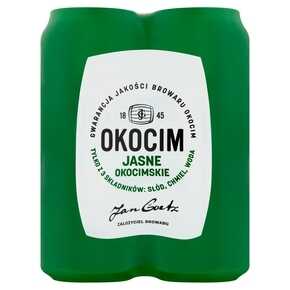 PIWO pusz OKOCIM JASNE PEL.500ML SZT