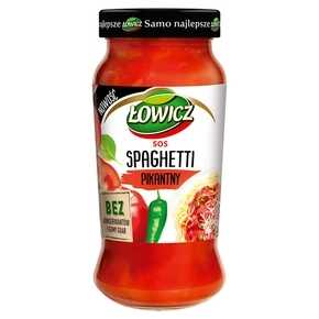 SOS LOWICZ SPAGHETTI PIKANTNY 500G/6 AGROS