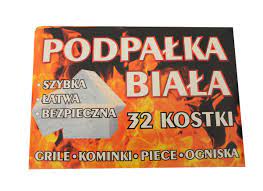 PODPALKA BIALA KOSTKA  32kostek/24