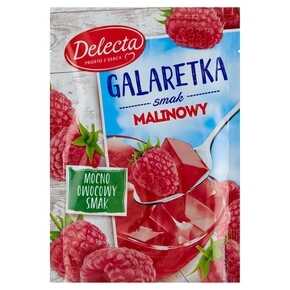 GALARETKA DELECTA MALINOWA 70G/20