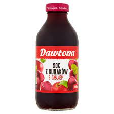 SOK DAWTONA BURAK Z JABŁKIEM 300ML/12 BUT
