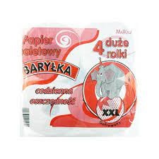 PAPIER TOALET.SZARY BARYŁKA 4-PAK/16 (64szt).
